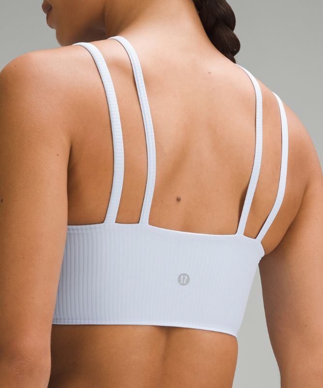 Like a Cloud Strappy Longline Ribbed Bra *Light Support, B/C Cup