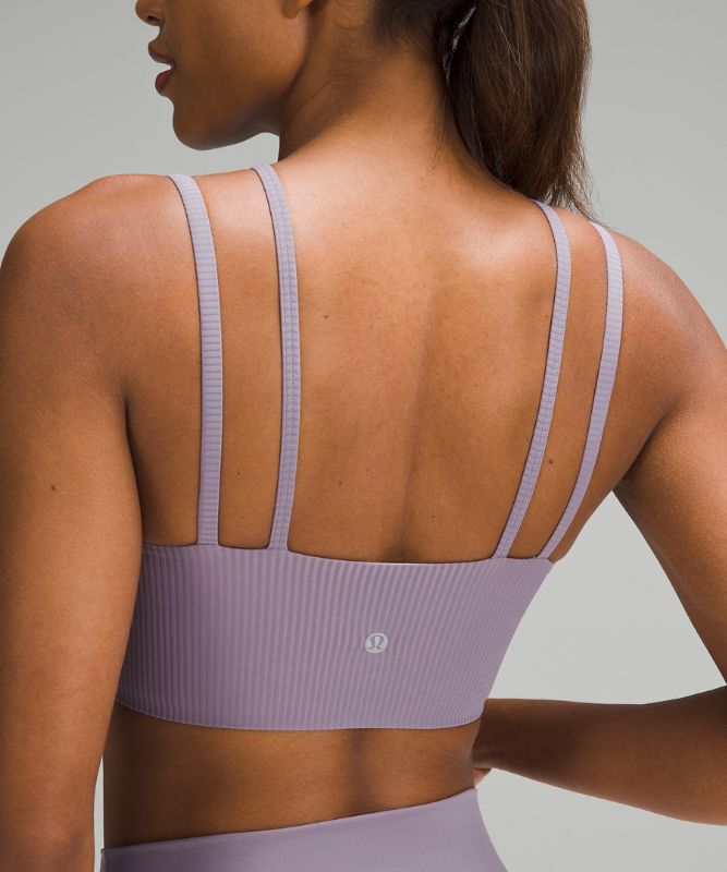 Like a Cloud Strappy Longline Ribbed Bra *Light Support, B/C Cup