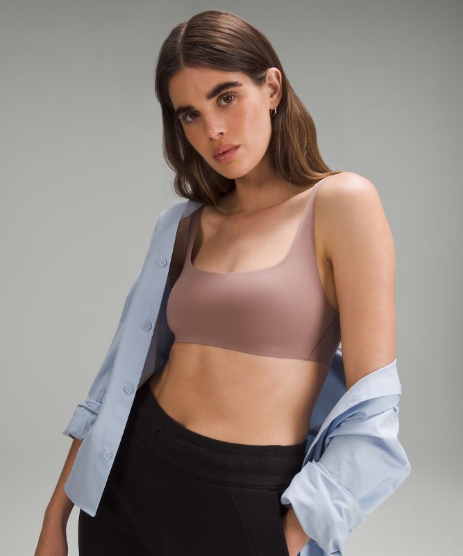 Wundermost Ultra-Soft Nulu Scoop-Neck Bralette A–D Cups