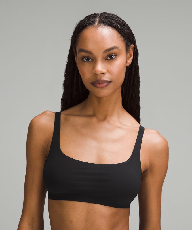 Nulu Mesh Scoop-Neck Bralette