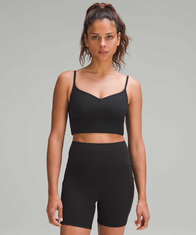 lululemon Align™ Sweetheart Bra *Light Support, A/B Cup | Black | luludrops