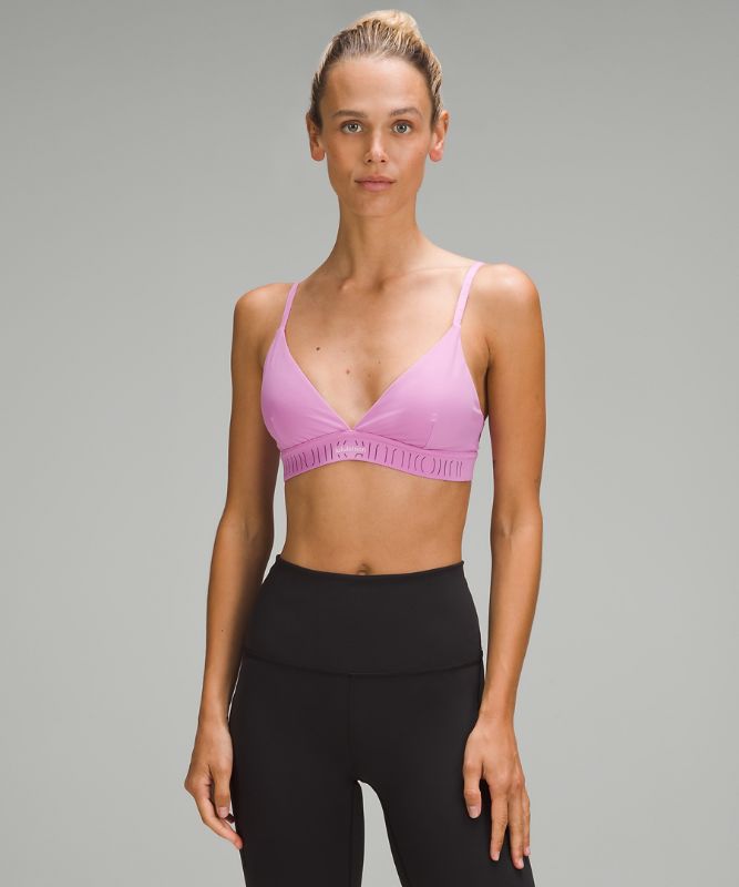 License to Train Triangle Bra Light Support, A/B Cup *Logo