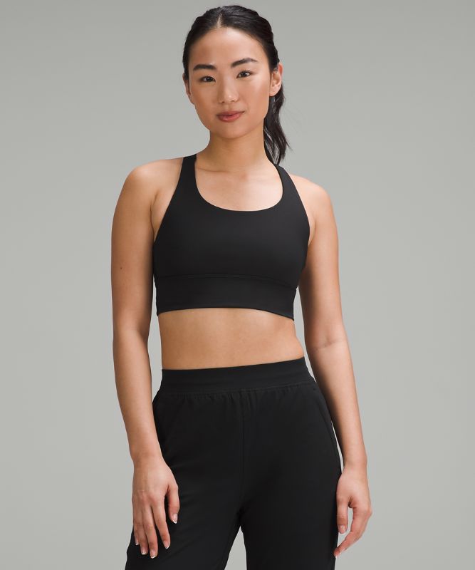 lululemon Energy Longline Wide-Strap Bra Medium Support, B/C Cup *Asia Fit