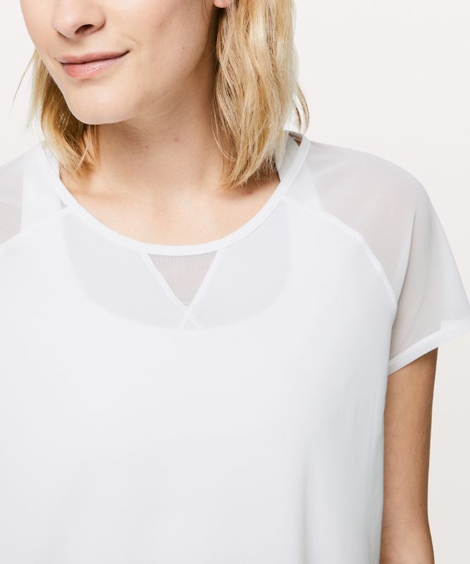 Mix And Mesh Tee