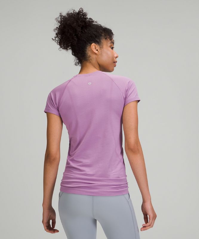 Purple Seamless Leggings - Wisteria Purple