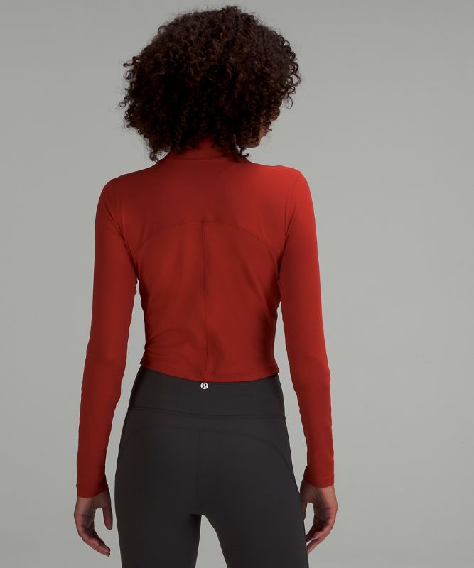 All Aligned Mock Neck Long Sleeve Shirt