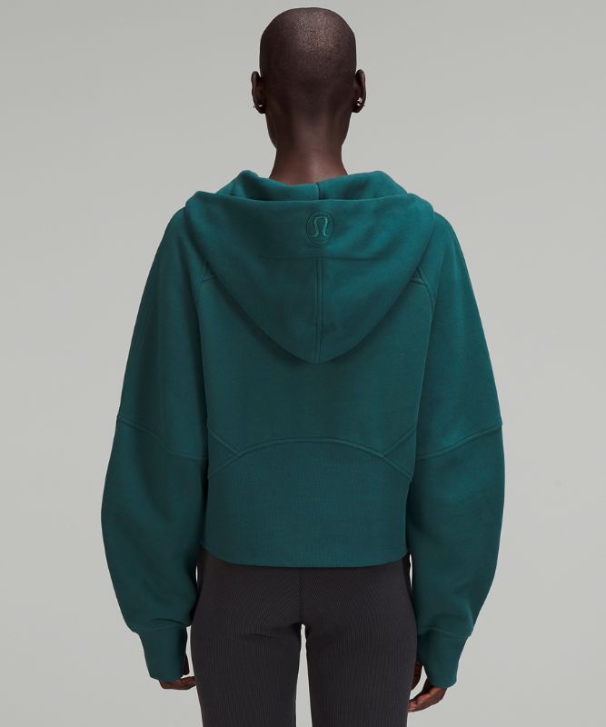 Scuba Oversized Half-Zip Hoodie