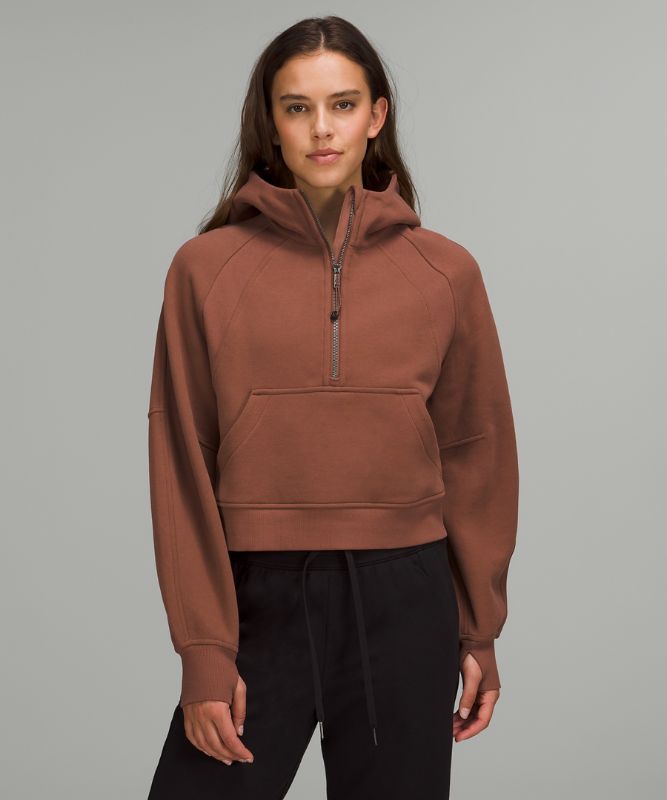 Scuba Oversized 1/2 Zip Hoodie