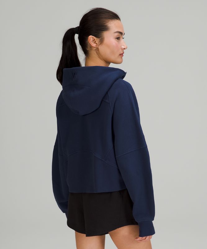 Scuba Oversized Half-Zip Hoodie