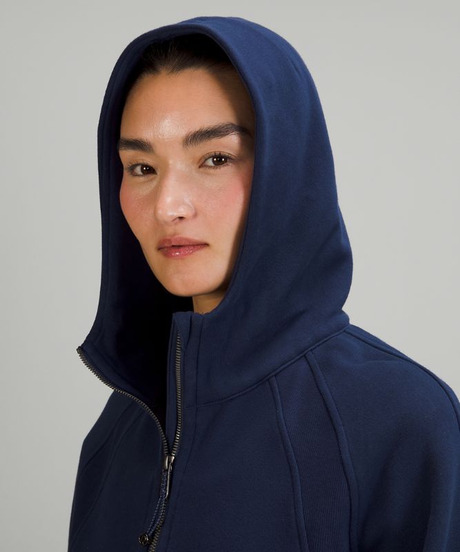 Scuba Oversized Half-Zip Hoodie