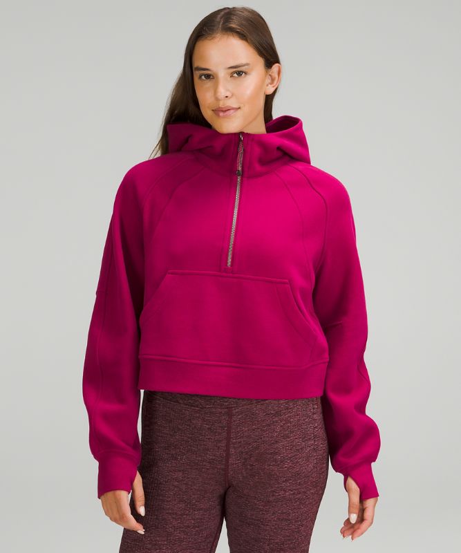 Scuba Oversized Half-Zip Hoodie