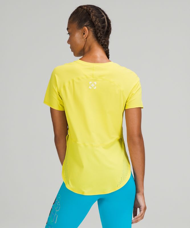 High Neck UVP Run Short Sleeve *SeaWheeze