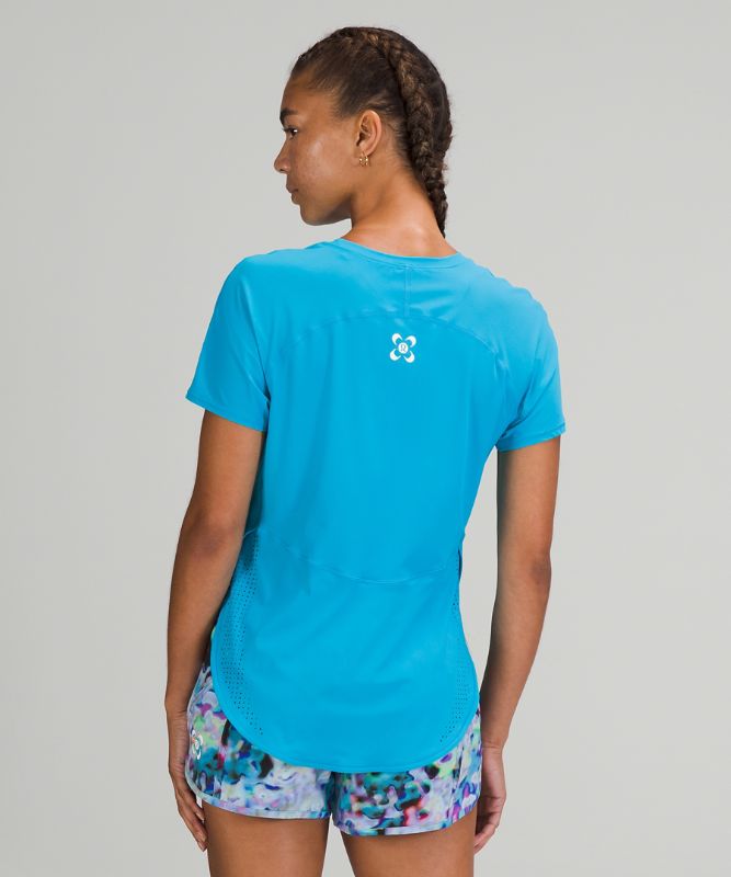 High Neck UVP Run Short Sleeve *SeaWheeze