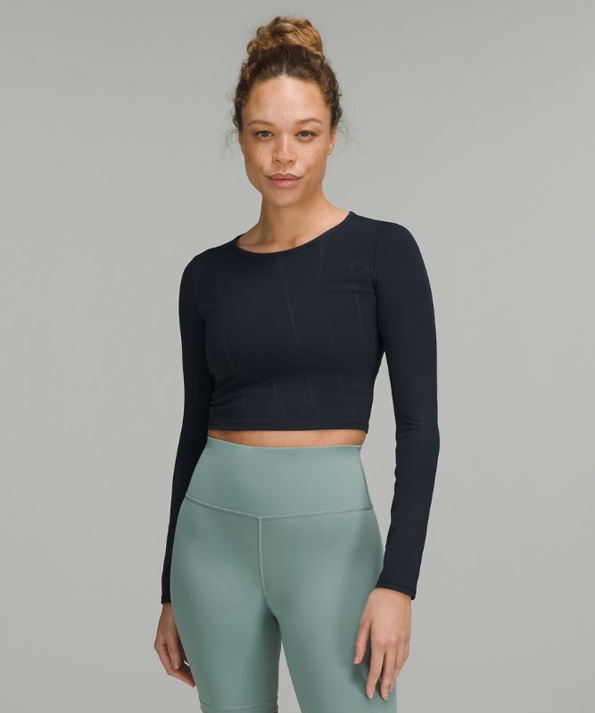 Wunder Train Cropped Long Sleeve