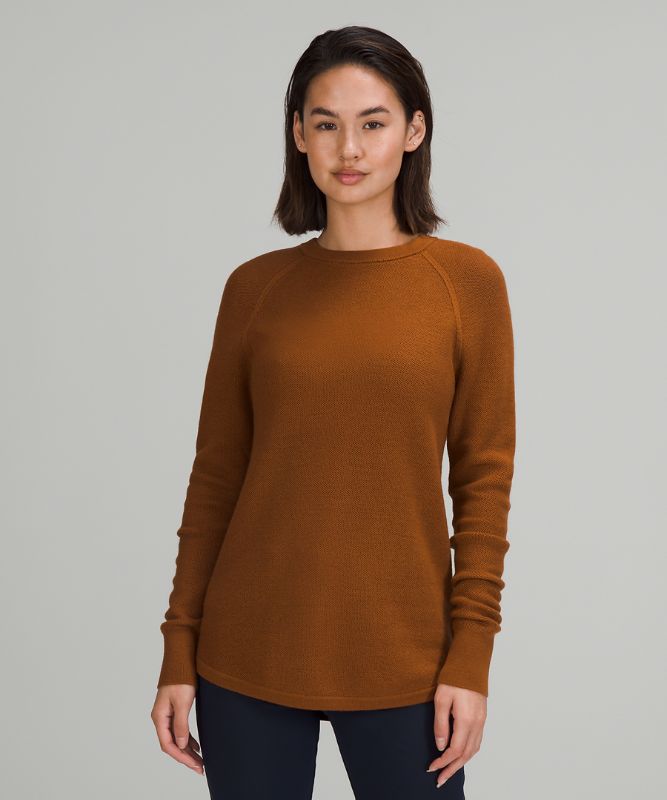 Merino Wool Honeycomb Sweater