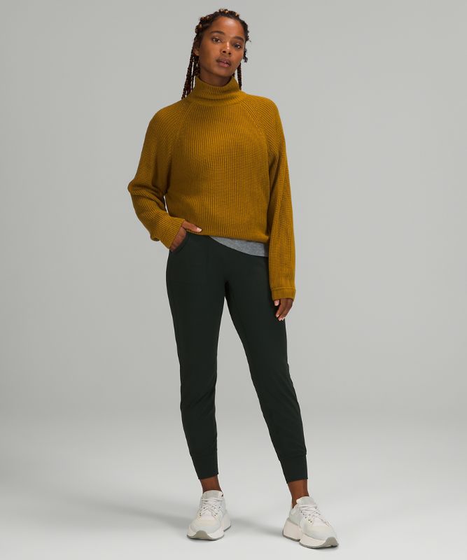 Ribbed Turtleneck Sweater