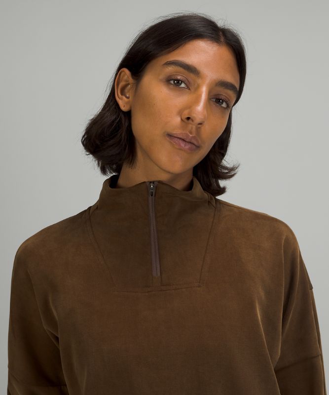 lululemon lab Cropped Half-Zip