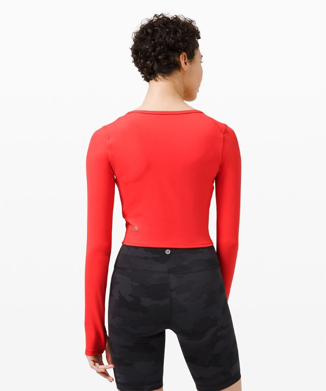 Wunder Train Cropped Long Sleeve