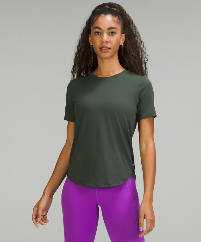 High-Neck Running and Training T-Shirt