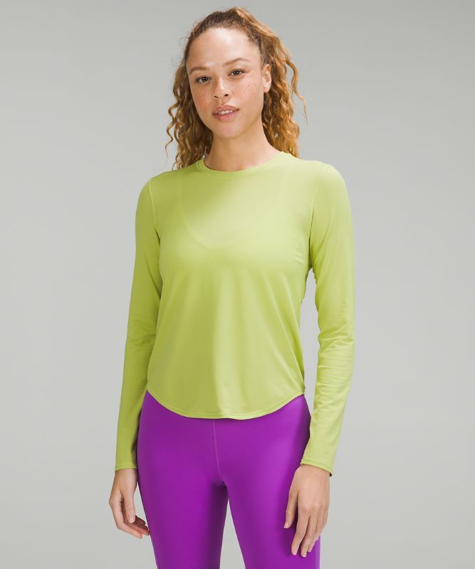 High-Neck Running and Training Long Sleeve Shirt