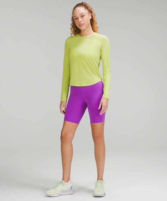 High-Neck Running and Training Long Sleeve Shirt