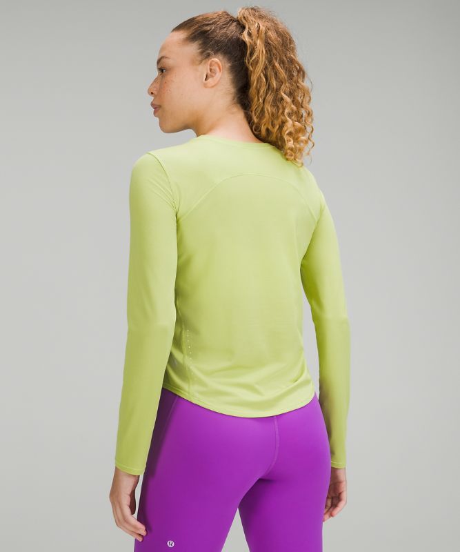 High-Neck Running and Training Long Sleeve Shirt