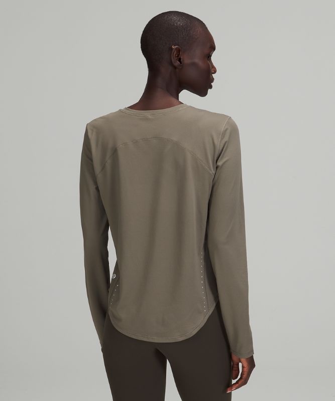 High-Neck Running and Training Long-Sleeve Shirt