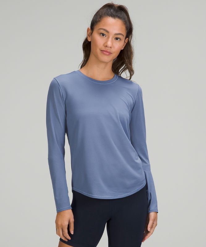 High-Neck Running and Training Long Sleeve Shirt