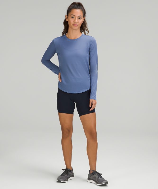 High-Neck Running and Training Long Sleeve Shirt