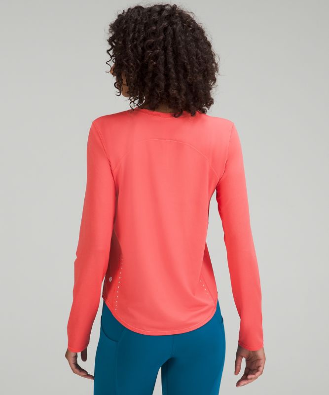 High-Neck Running and Training Long-Sleeve Shirt