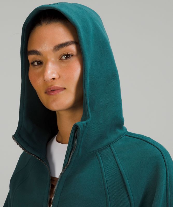 Scuba Oversized Full Zip Hoodie