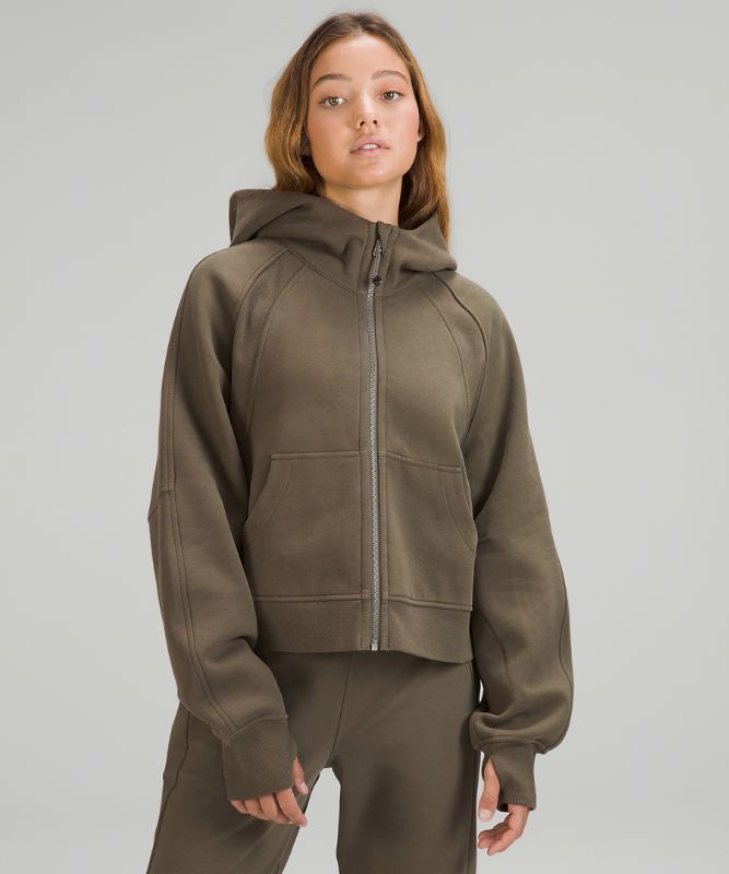 Scuba Oversized Full Zip Hoodie