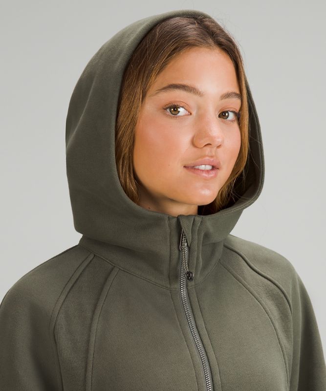 Scuba Oversized Full Zip Hoodie