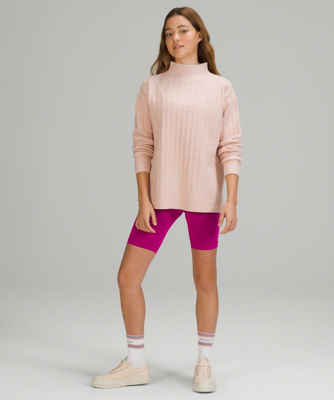 Twin Rib Turtleneck Sweater