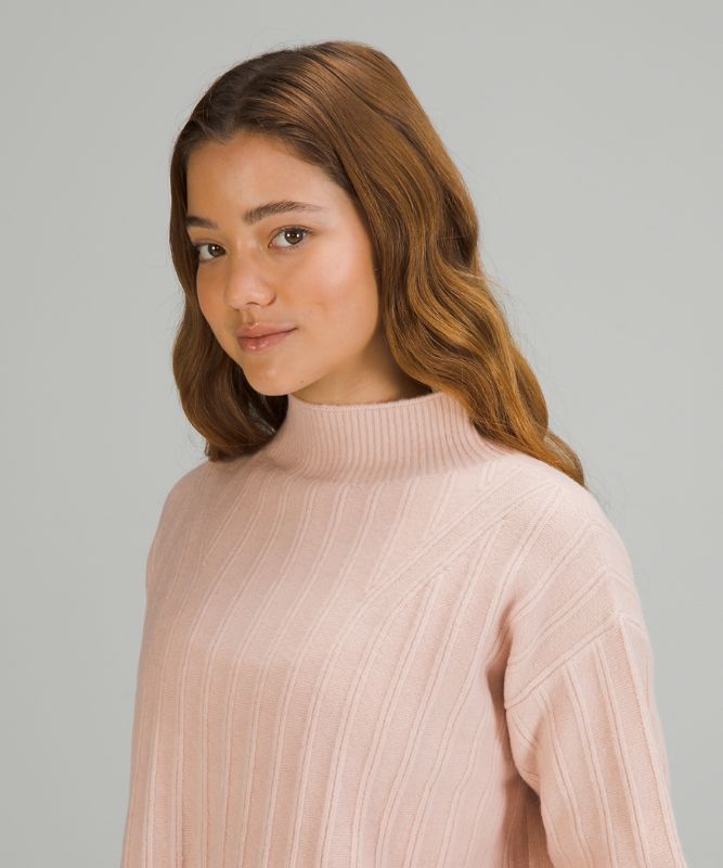 Twin Rib Turtleneck Sweater