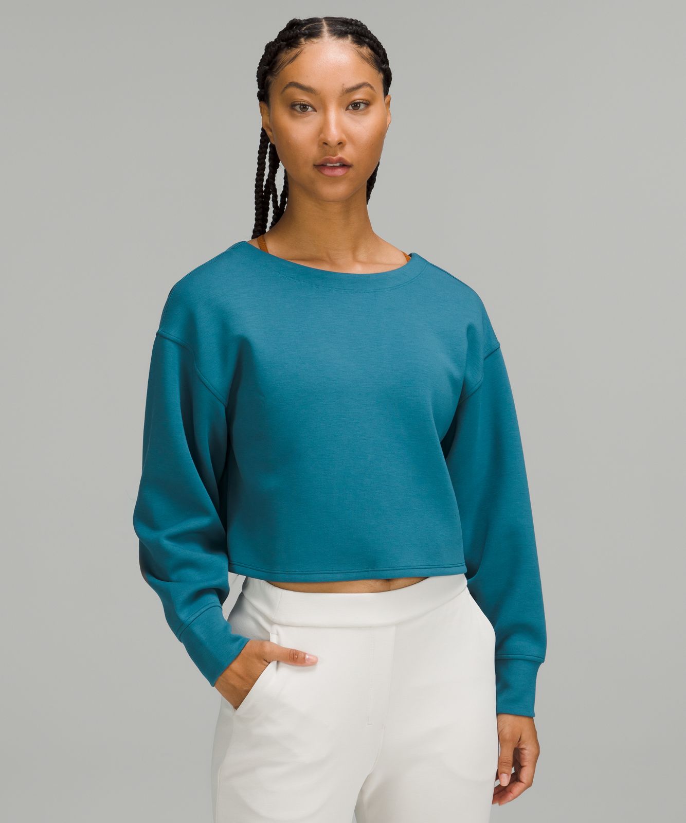 Twist Back-to-Front Pullover
