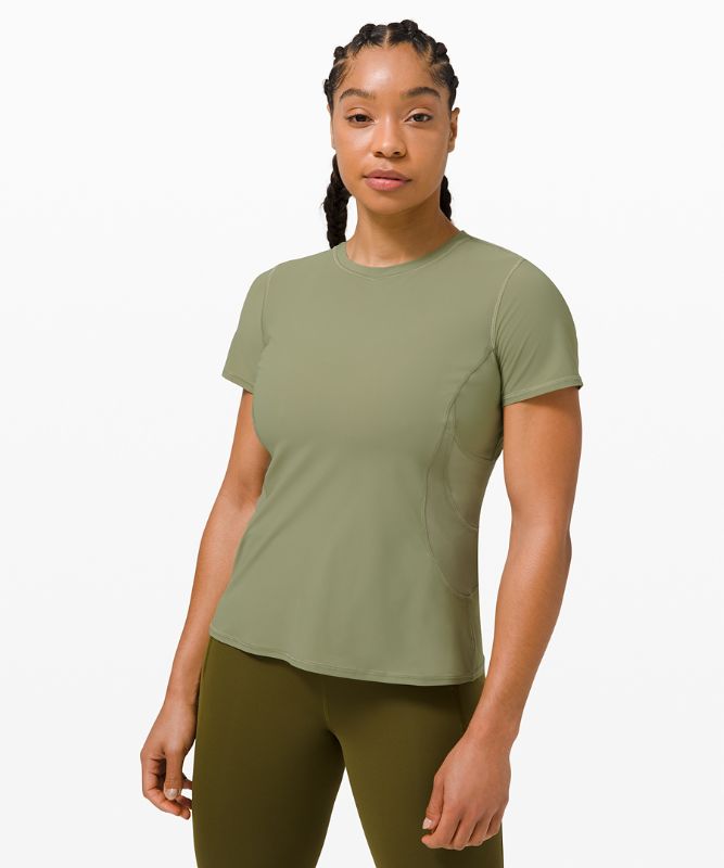 Mesh Panel Training Short Sleeve