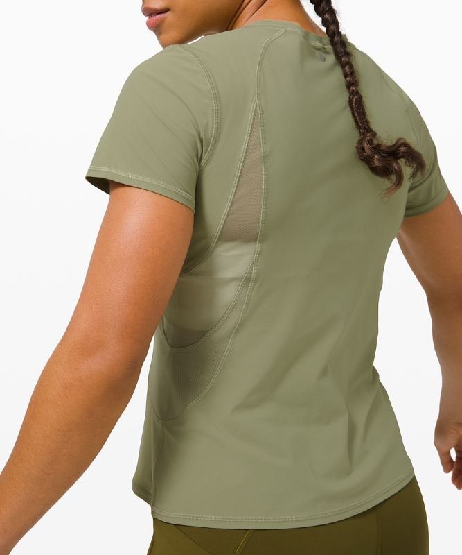 Mesh Panel Training Short Sleeve