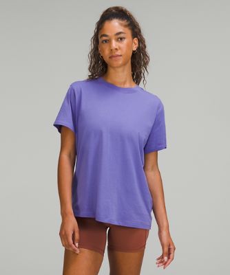 Lululemon All Yours Cotton Long Sleeve Shirt - Heathered Core