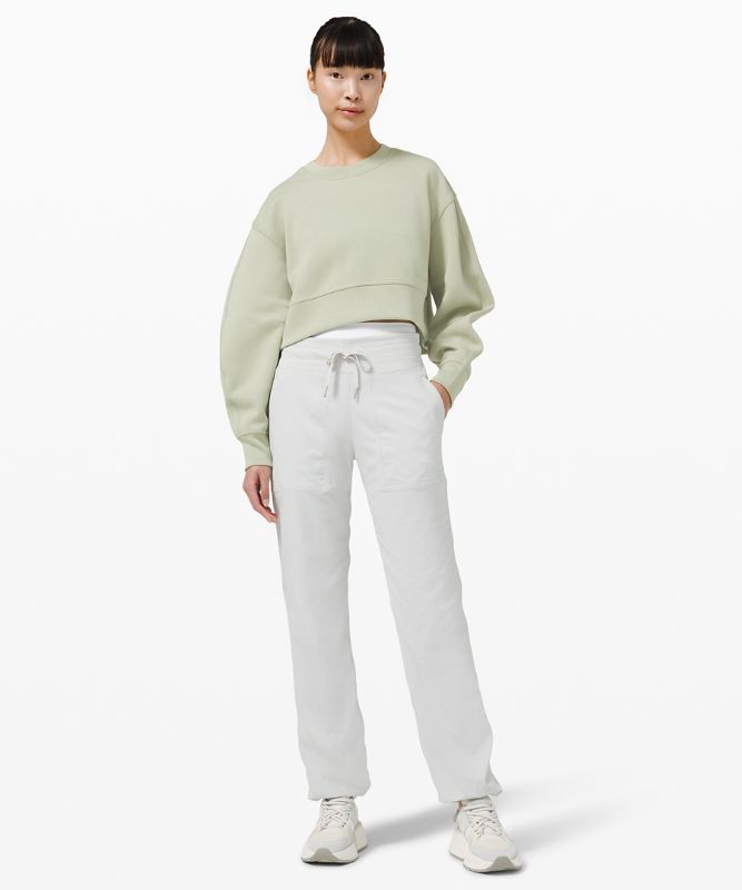 Cropped Crewneck Pullover