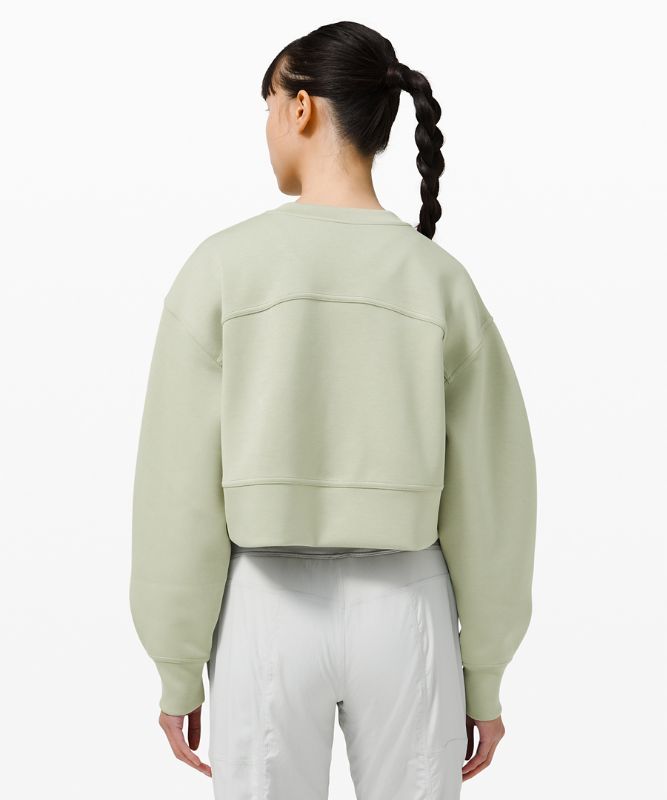 Cropped Crewneck Pullover