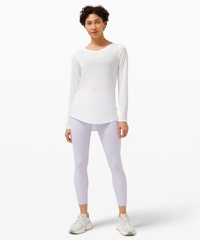 Wide Neck Yoga Long Sleeve