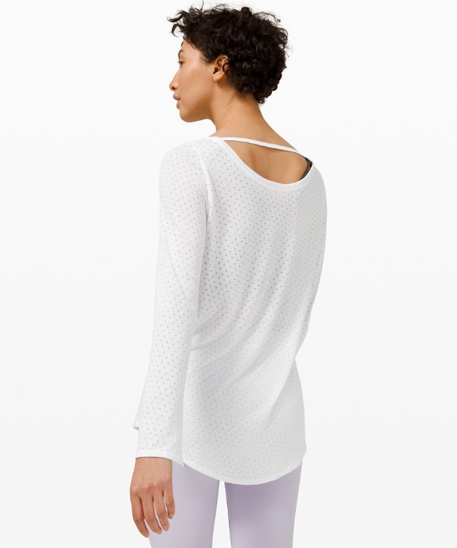 Wide Neck Yoga Long Sleeve