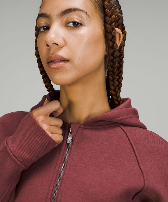 Thick Fleece Zip Hoodie