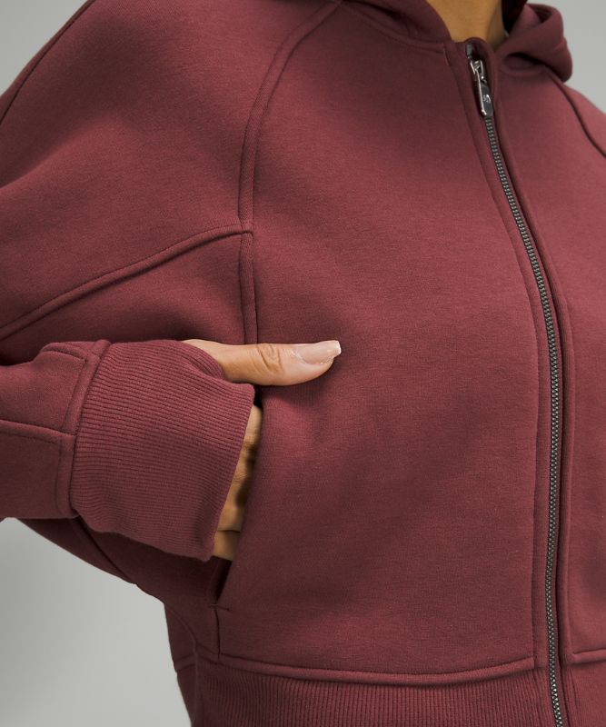 Thick Fleece Zip Hoodie