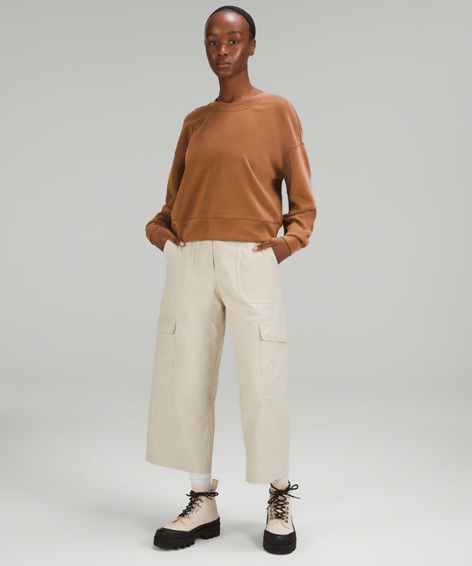 Perfectly Oversized Cropped Crew *Softstreme