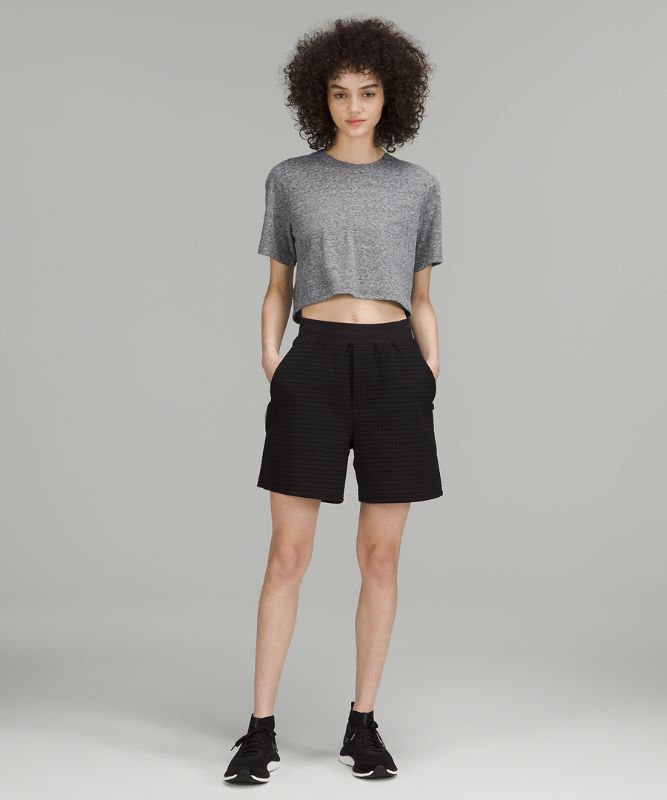 lululemon lab Relaxed Cropped Crewneck T-Shirt