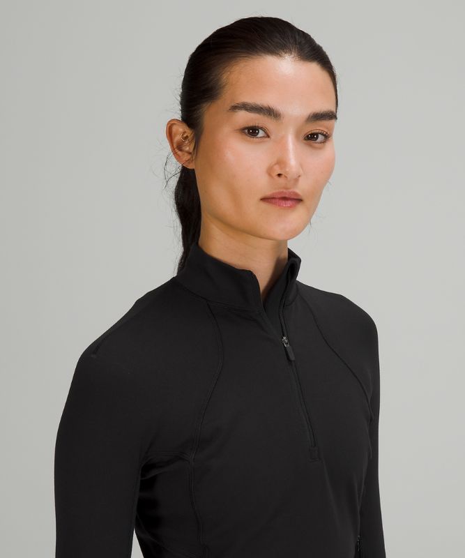 It's Rulu Run Cropped Half-Zip