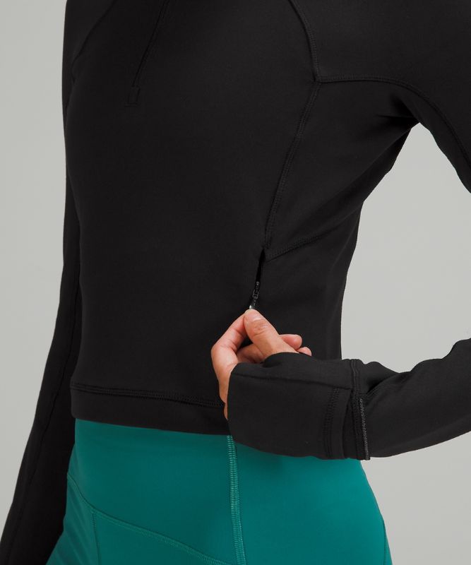 It's Rulu Run Cropped Half-Zip