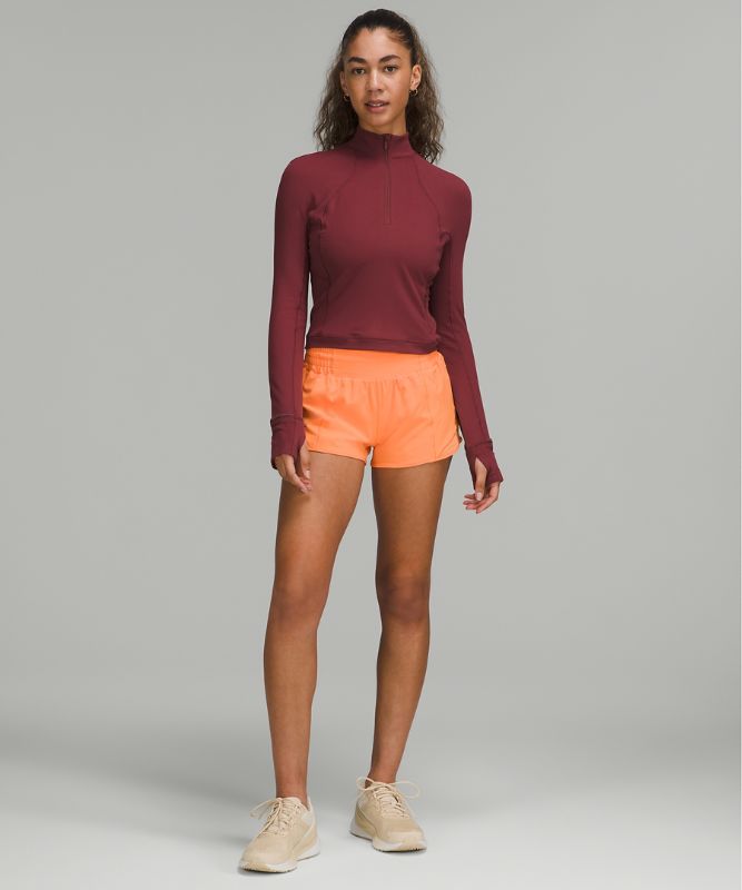 It's Rulu Run Cropped Half Zip